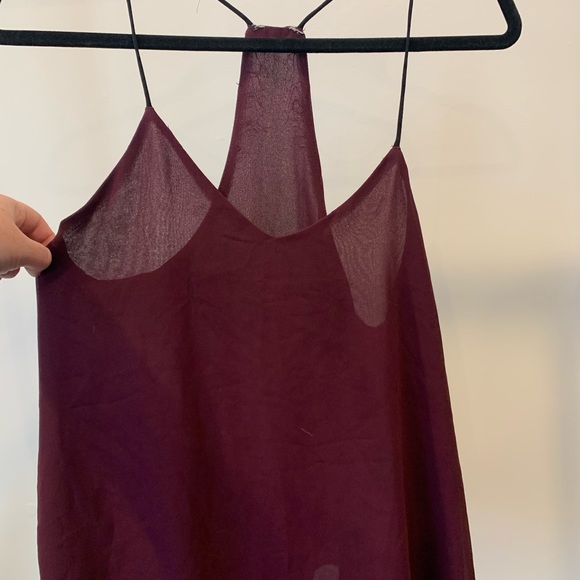 Maroon Cami Blouse - Picture 2 of 2